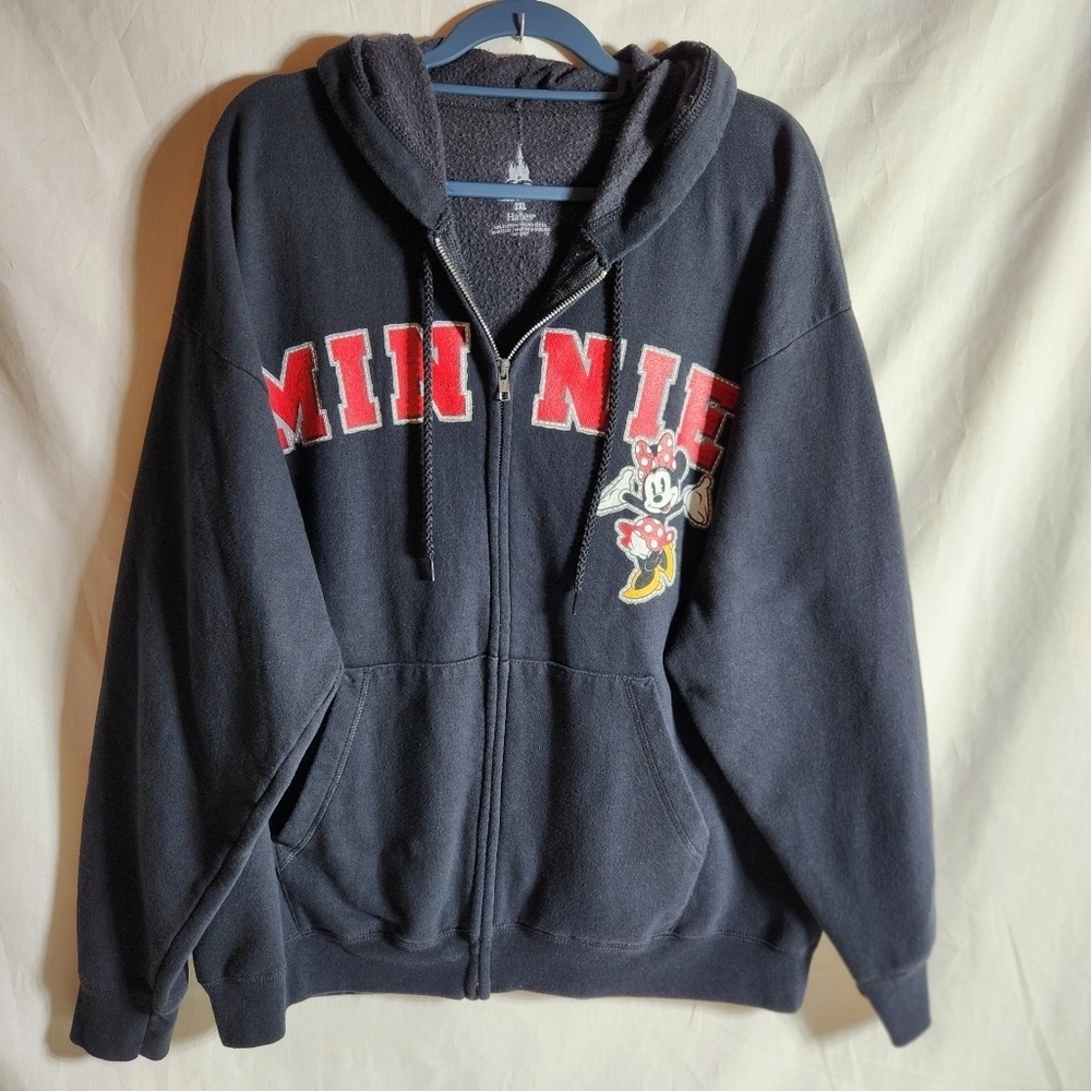 Disney womens mini mouse hoodie Plus size 2XL - Picture 3 of 6